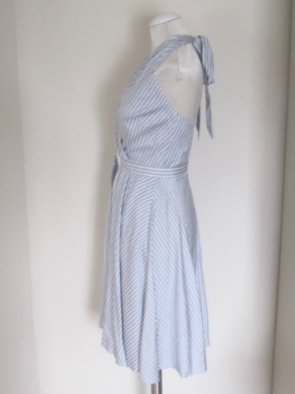 Polo Ralph Lauren Striped Silk Halter Dress - Picture 3 of 10